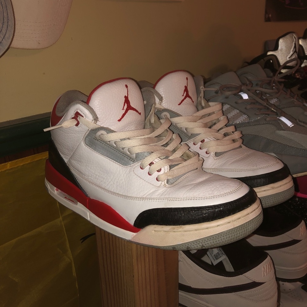 Air jordan 3 fire red